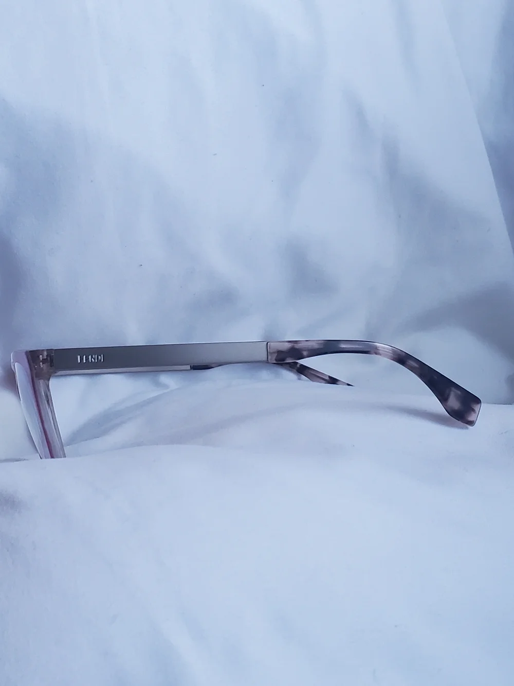 Fendi Women's Pink Square Optical Glasses